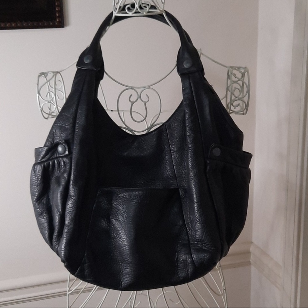 🩷RADLEY LONDON Black Leather Hobo Bag - Picture 13 of 14